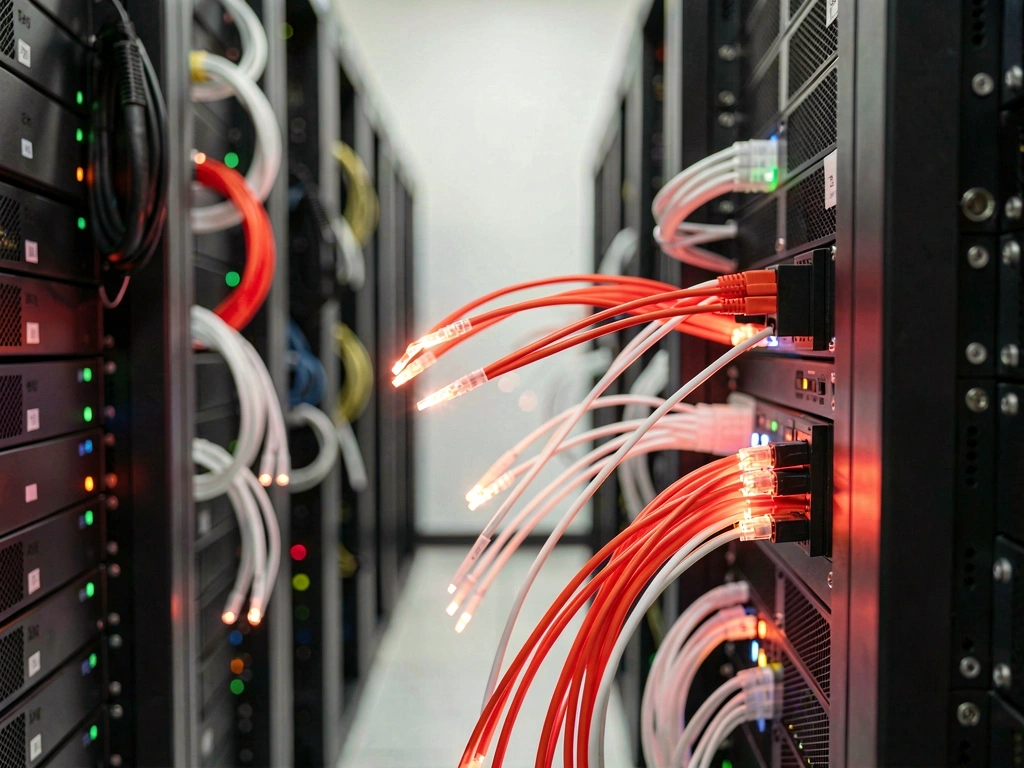 Server infrastructure representing data ingestion